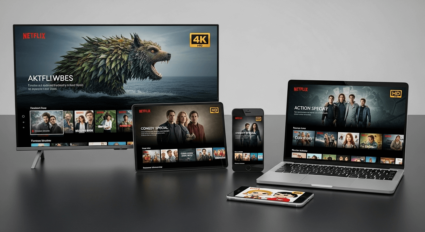 Qualité vidéo Netflix Tunisie - HD, Full HD et 4K sur tous appareils compatibles