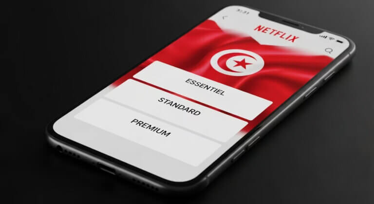 Tarifs Netflix Tunisie 2025 - Plans Essentiel, Standard et Premium disponibles