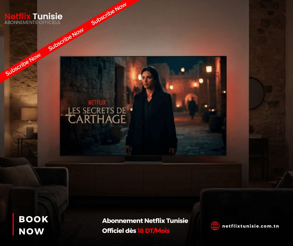 Prix abonnement Netflix Tunisie 2026