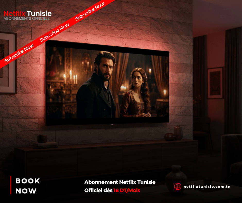 Prix abonnement Netflix Tunisie Standard