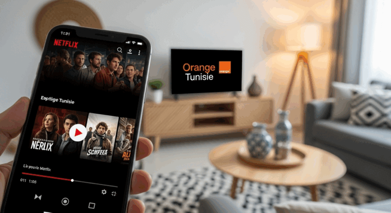 Netflix Tunisie Orange 2025 - Options de paiement et activation