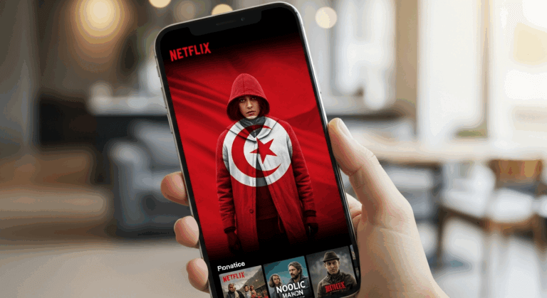 Procédure de récupération mot de passe Netflix Tunisie 2025 - Interface de réinitialisation